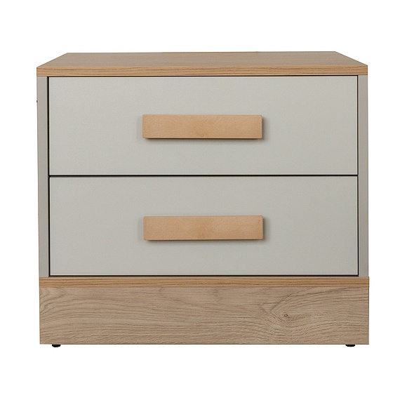 საძინებლის ტუმბო «პორტუსი» პ3.600.1.08, ადგილი: ლდსპ, ფერი: Пепел + Дуб мадуро