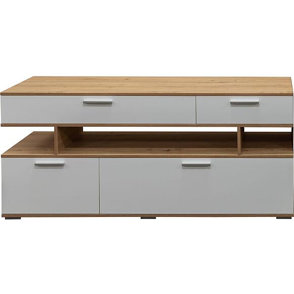 ტუმბო «ფარაონი» პ576.01, ადგილი: ლდსპ, ფერი: მუხა ონტარიო + თეთრი პრიალა (Tymba_Faraon_P576-01_dyb_antari.jpg) ტუმბო «ფარაონი» პ576.01, ადგილი: ლდსპ, ფერი: მუხა ონტარიო + თეთრი პრიალა