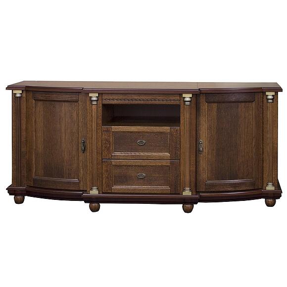 Тумба ТВ «Валенсия Д Классик» П3.0591.0.10, Материал: Массив (дуб), Цвет: Античная бронза