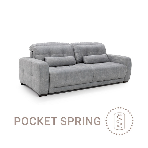 3-х местный диван «Уинстон» (3м), Материал: Ткань, Группа ткани: 20 группа, Механизм трансформации: с механизмом