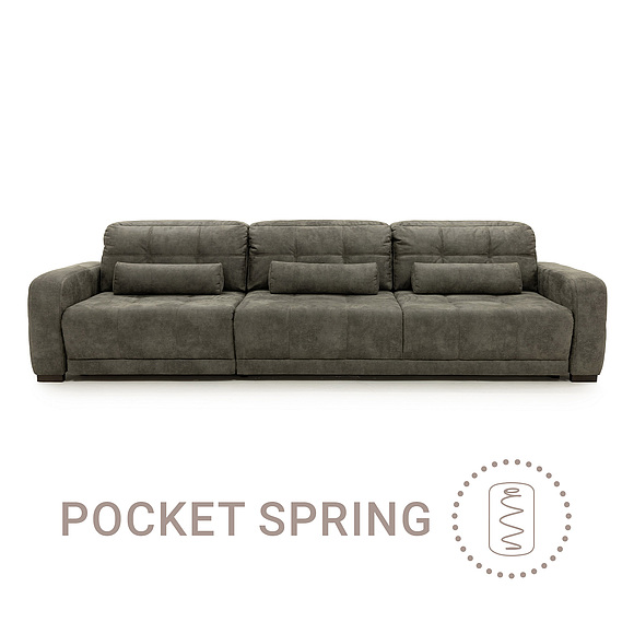 4-х местный диван «Уинстон» (3mL/R1mR/l), ადგილი: ნაჭერი, ტყავის ჯგუფი: 21 ჯგუფი, ტრანსფორმაციის მექანიზმი: მექანიზმით