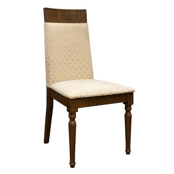 Стул «Юстина Люкс» П5.0691.5.01, Материал: Ткань, Цвет: Орех