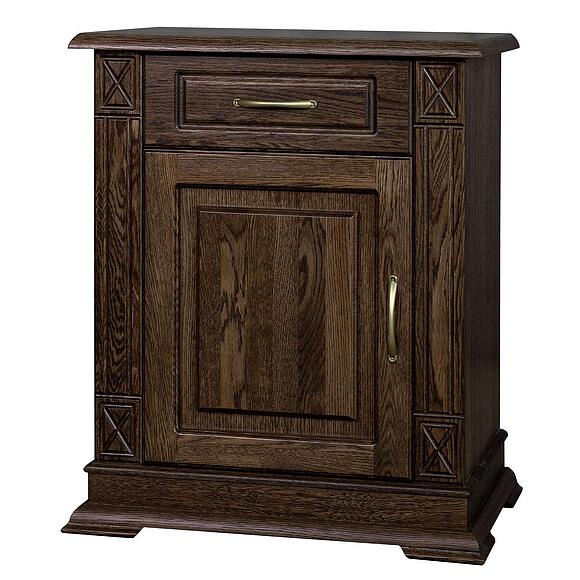 ტუმბო «ვერდი კლასიკი» პ1.0487.0.32-01, ადგილი: მასიური მუხა, ფერი: თამბაქო