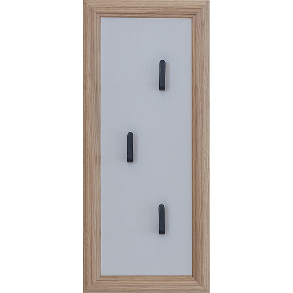 Вешалка «Акцент» П3.595.3.10, Материал: ЛДСП, Цвет: Персидский жемчуг + Дуб Мадуро