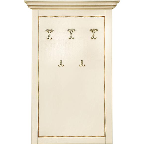 Вешалка «Алези» П1.350.3.06 (П540.06), Цвет: Слоновая кость с золочением