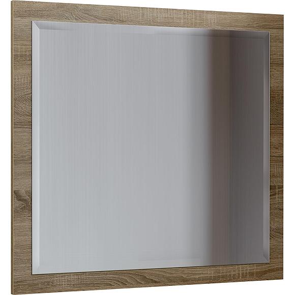 Зеркало настенное «Амаранти» П571.06, Материал: ЛДСП, Цвет: Дуб тобакко синхро + Шагрень графит