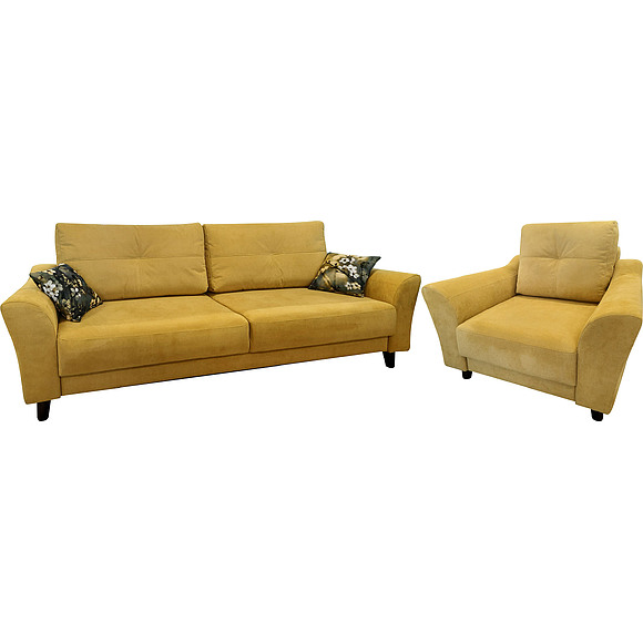 ავეჯის ნაკრები «ზოლაკი» ავეჯი და სავარძელი (3მ+12) - SALE, ადგილი: ნაჭერი, ტყავის ჯგუფი: 18 ჯგუფი