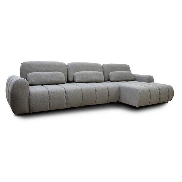 კუთხის დივანი «ბაბლი» (1მლ/რ.10მ.8მრ/ლ), ადგილი: ნაჭერი, ტყავის ჯგუფი: 23 ჯგუფი, ტრანსფორმაციის მექანიზმი: მექანიზმით