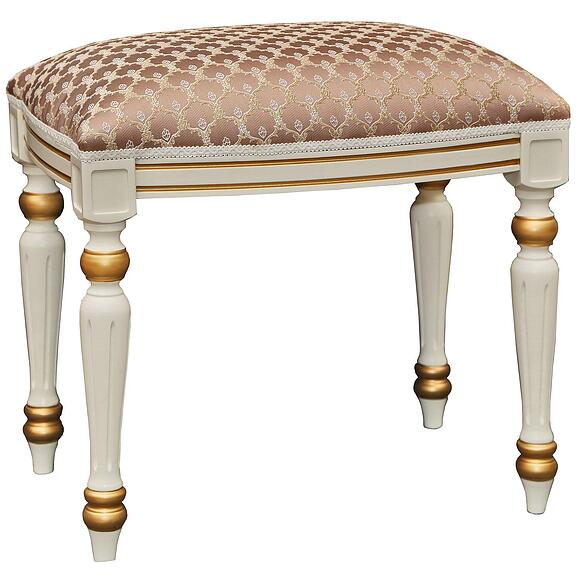 ბანკეტკა «პრემიუმ მ 2056» პ5.0503.5.01, ადგილი: ნაჭერი, ფერი: სპილოს ძვლის ფერი ოქროსფერი ორნამენტებით