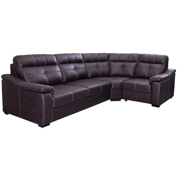 კუთხის დივანი «ბარსელონა 2» (3მლ/რ901რ/ლ), ადგილი: ნაჭერი, ტყავის ჯგუფი: 23 ჯგუფი