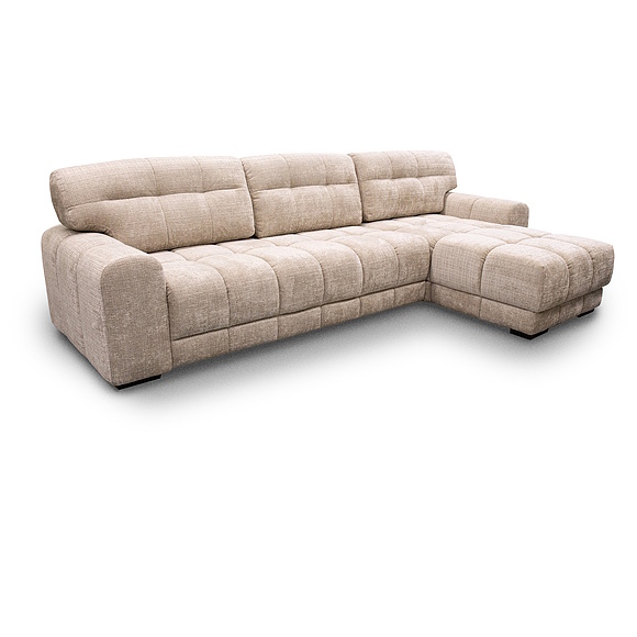 Угловой диван «Беллини 2» (3ML/R.8MR/L), ადგილი: ნაჭერი, ტყავის ჯგუფი: 19 ჯგუფი, ტრანსფორმაციის მექანიზმი: მექანიზმით