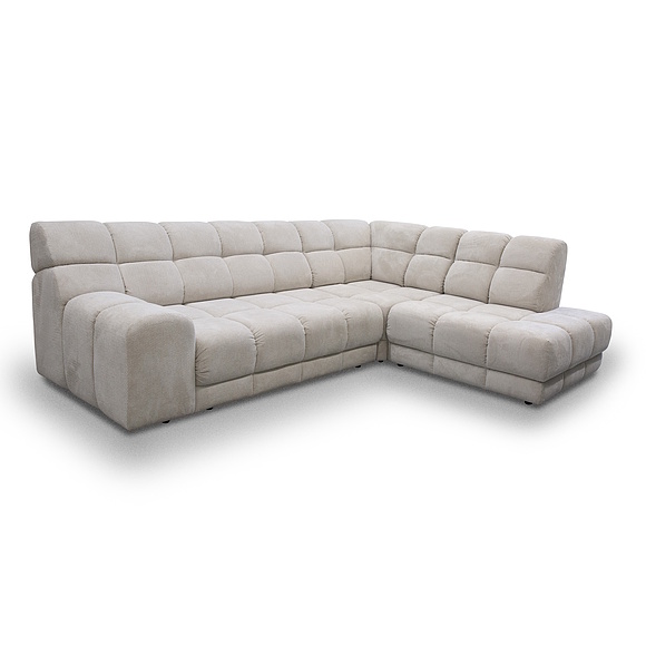 Угловой диван «Беллини» (2ML/R.90.4R/L) - промо, ადგილი: ნაჭერი, ტყავის ჯგუფი: 18 ჯგუფი, ტრანსფორმაციის მექანიზმი: მექანიზმით