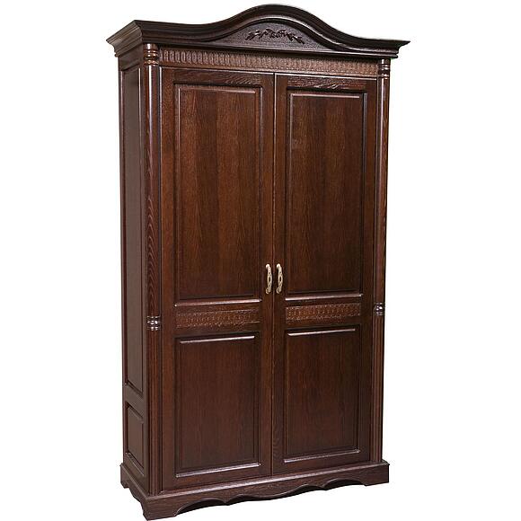 Шкаф для одежды 2д «Паола» БМ2.671.3.02(2169), Материал: Массив (дуб), Цвет: Горячий шоколад (bm-2169_goryach_shokolad.jpg) Шкаф для одежды 2д «Паола» БМ2.671.3.02(2169), Материал: Массив (дуб), Цвет: Горячий шоколад