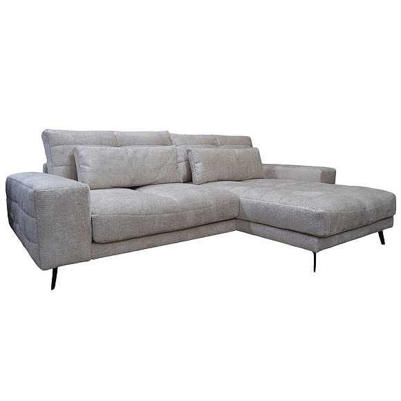 კუთხის დივანი «ბრენტა» (2ლ/რ.6რ/ლ), ადგილი: ნაჭერი, ტყავის ჯგუფი: 22 ჯგუფი