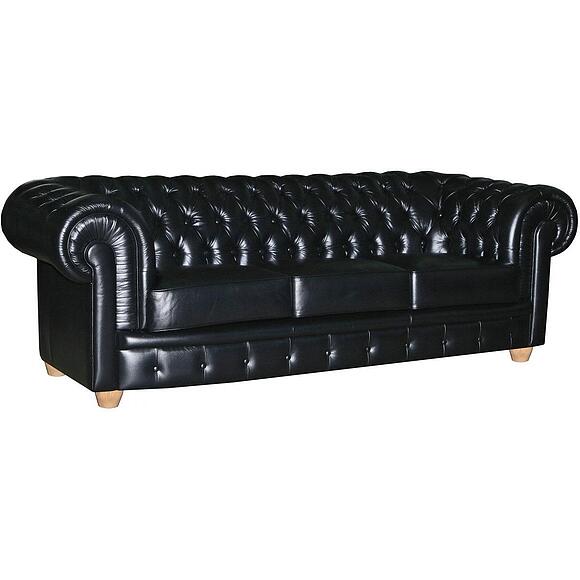 3-ადგილიანი დივანი «ჩესტერფილდი» (32), ადგილი: ნატურალური ტყავი, ტყავის ჯგუფი: 120 ჯგუფი, ტრანსფორმაციის მექანიზმი: მექანიზმის გარეშე