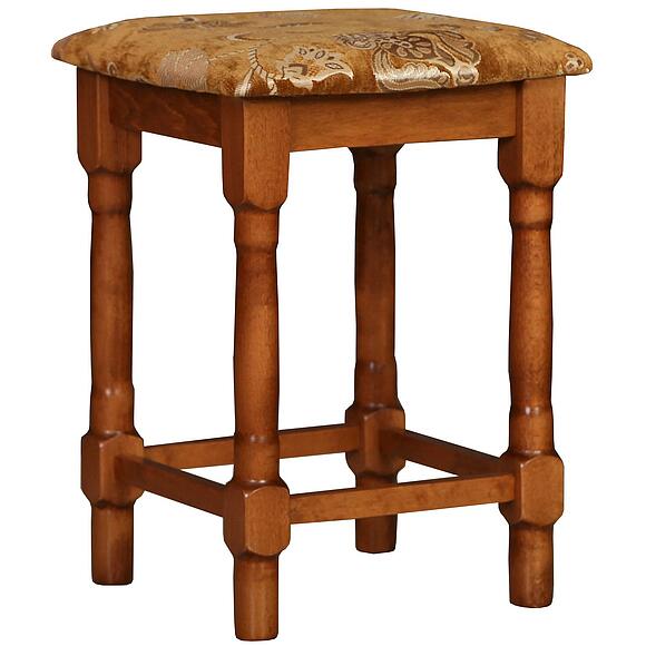 ტაბურეტი «დავიდი მ» პ5.0409.5.05, ადგილი: ნაჭერი, ფერი: მუხის რუსტიკალი დაძველების ეფექტით