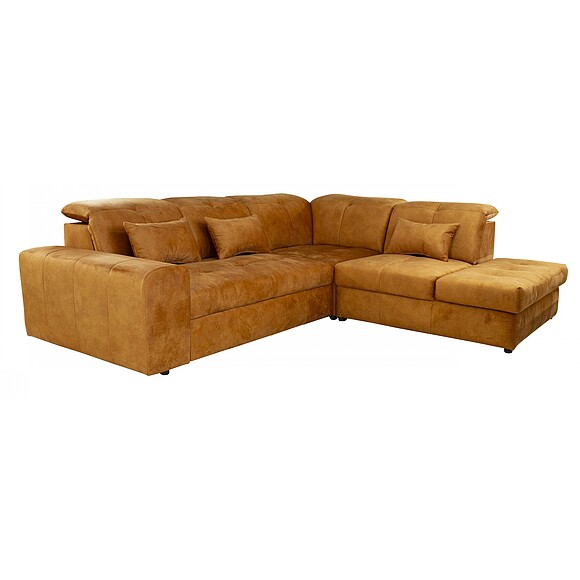 კუთხის დივანი «ჯონსონი» (2მლ.90.4არ), ადგილი: ნაჭერი, ტყავის ჯგუფი: 19 ჯგუფი