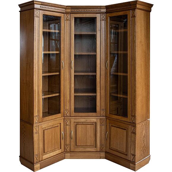 Набор мебели для библиотеки «Верди» П3.487.2.01 (П523.Н1), Материал: Массив (дуб), Цвет: Дуб рустикаль