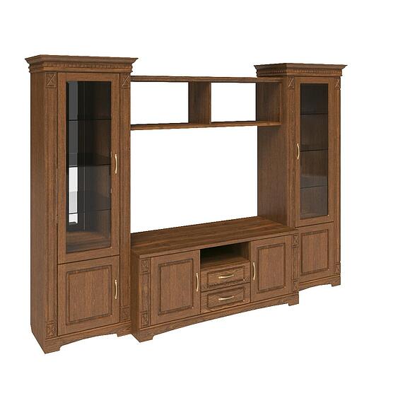 კორპუსის ავეჯის ნაკრები «ვერდი ტ1» პ1.487.0.1ნ (პ398.ნ1), ფერი: ბლისფერი