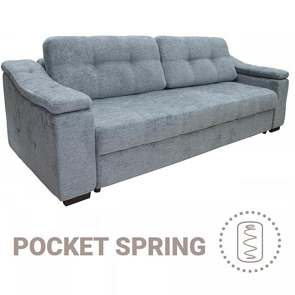 3-ადგილიანი დივანი «ინფინიტი ლუქსი» (3მ), ადგილი: ნაჭერი, ტყავის ჯგუფი: 20 ჯგუფი