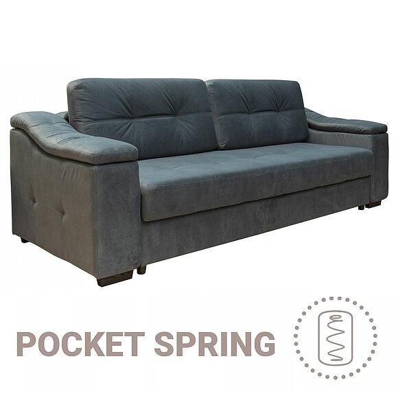 3-ადგილიანი დივანი «ინფინიტი ლუქსი» (3მ), ადგილი: ნაჭერი, ტყავის ჯგუფი: 21 ჯგუფი