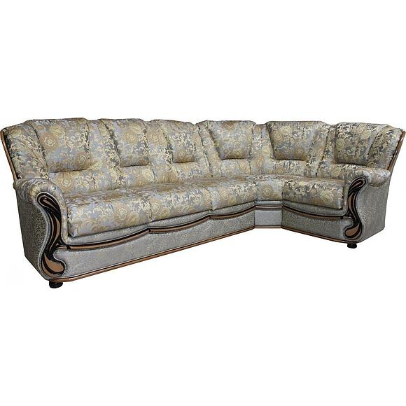 კუთხის დივანი «იზაბელი 2» (3მლ/რ901რ/ლ), ადგილი: ნაჭერი, ტყავის ჯგუფი: 25 ჯგუფი