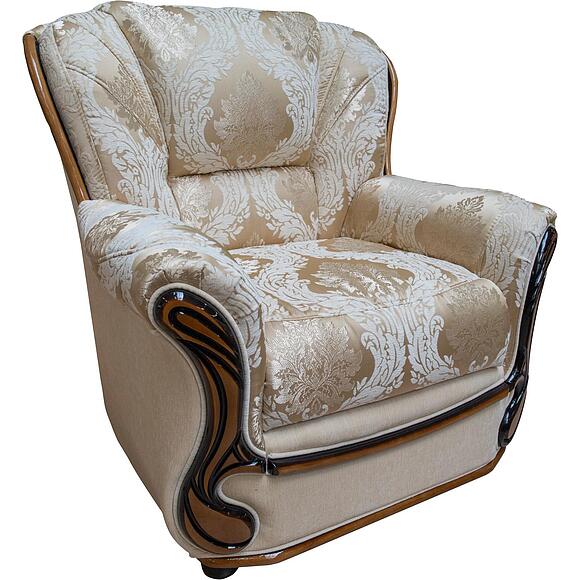 სავარძელი «იზაბელი 2 როიალი» (12), ადგილი: ნაჭერი, ტყავის ჯგუფი: 24 ჯგუფი