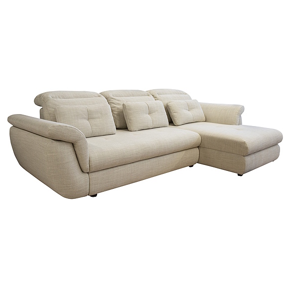 კუთხის დივანი «კალაბრია» (2მლ/რ.8მრ/ლ), ადგილი: ნაჭერი, ტყავის ჯგუფი: 19 ჯგუფი