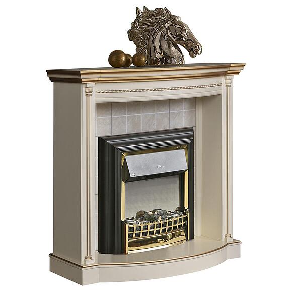 Подставка «Валенсия Д Классик» П3.0591.0.13, Материал: Массив (дуб), Цвет: Слоновая кость с золочением