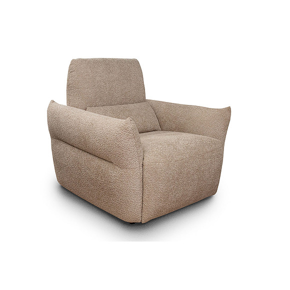 Кресло-реклайнер «Клаб» (12), ადგილი: ნაჭერი, ტყავის ჯგუფი: 19 ჯგუფი, ტრანსფორმაციის მექანიზმი: მექანიზმის გარეშე