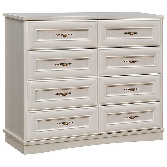 Комод «Турин» П7.036.1.31 (П036.31), Материал: ЛДСП+МДФ, Цвет: Сосна карелия (komod_turin_p036_31_white.jpg) Комод «Турин» П7.036.1.31 (П036.31), Материал: ЛДСП+МДФ, Цвет: Сосна карелия