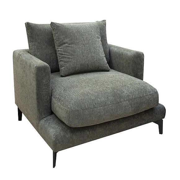 Кресло «Леруа» (12), ადგილი: ნაჭერი, ტყავის ჯგუფი: 22 ჯგუფი