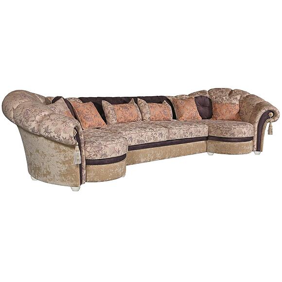 კუთხის დივანი «მადლენი» (4ლ30მ4რ), ადგილი: ნაჭერი, ტყავის ჯგუფი: 24 ჯგუფი