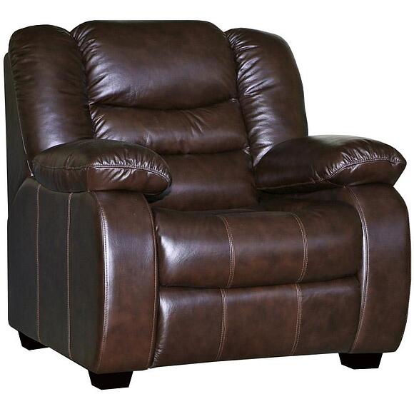 Кресло «Манчестер 1» (12), Материал: Натуральная кожа, Группа ткани: 140 группа