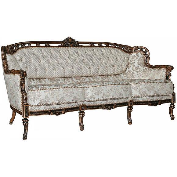 3-ადგილიანი დივანი «ნიკოლეტტა 1» (32), ადგილი: ნაჭერი, ტყავის ჯგუფი: 26 ჯგუფი