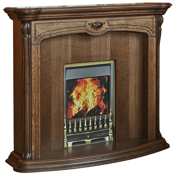 Портал для камина «Алези» П1.350.0.04 (П350.04), Цвет: Табак