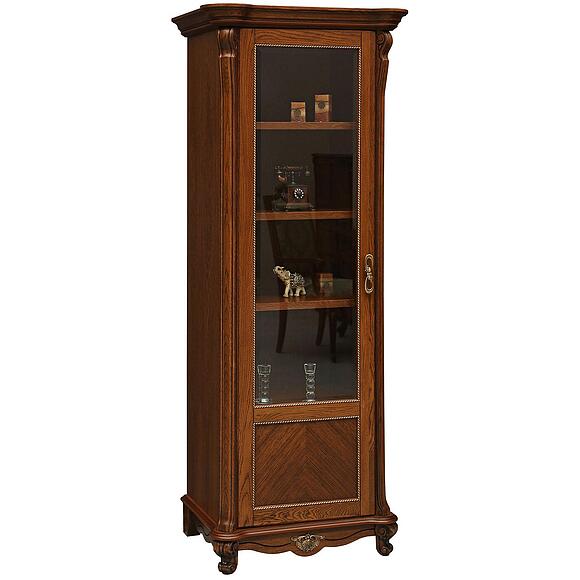 კარადა «ალეზი» П1.350.0.23/П1.350.0.23-01 (П350.23/П350.23-01), ადგილი: მასიური მუხა, ფერი: ანტიკური ბრინჯაო