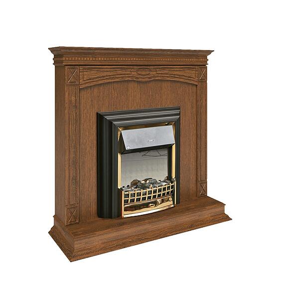 დეკორატიული ბუხარი «ვერდი კლასიკი» პ1.0487.0.24, ფერი: ბლისფერი