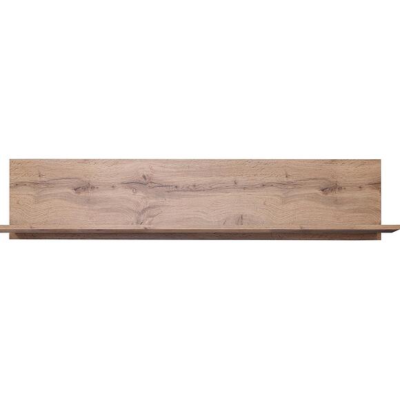 Полка консольная «Лайн» П6.619.0.08 (П619.08), Цвет: Дуб Вотан (polka_consolnaya_p619-08.jpg) Полка консольная «Лайн» П6.619.0.08 (П619.08), Цвет: Дуб Вотан