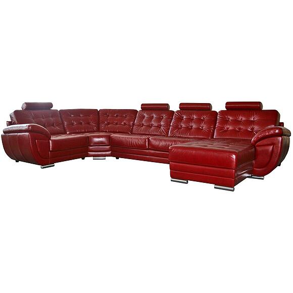 კუთხის დივანი «რედფორდი» (1ლ/რ9030მ8მრ/ლ), ადგილი: ნატურალური ტყავი, ტყავის ჯგუფი: 150 ჯგუფი