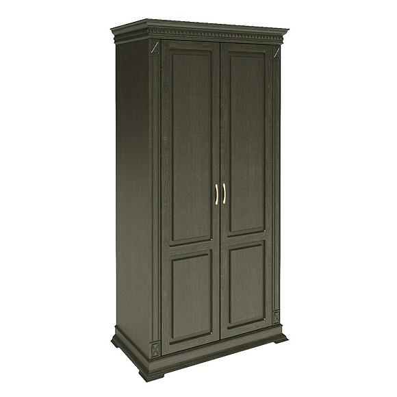 ტანსაცმლის კარადა 2დ «ვერდი კლასიკი» პ3.0487.1.26, ადგილი: მასიური მუხა, ფერი: ვენგე