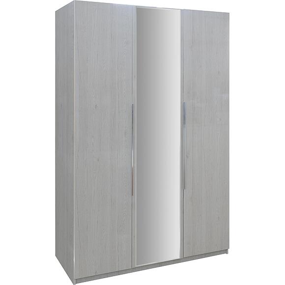 ტანსაცმლის კარადა 3დ «აგატა» პ8.986.1.06-01, ადგილი: ლდსპ, ფერი: მუხის ბორდო ლაითი