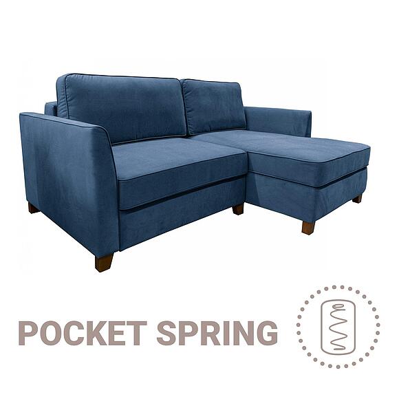 კუთხის დივანი «ტვიტი» (2მლ/რ.8მრ/ლ), ადგილი: ნაჭერი, ტყავის ჯგუფი: 18 ჯგუფი