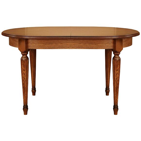 სასადილო მაგიდა 10 პ313.13, ადგილი: მასიური მუხა, ფერი: მუხის რუსტიკალი