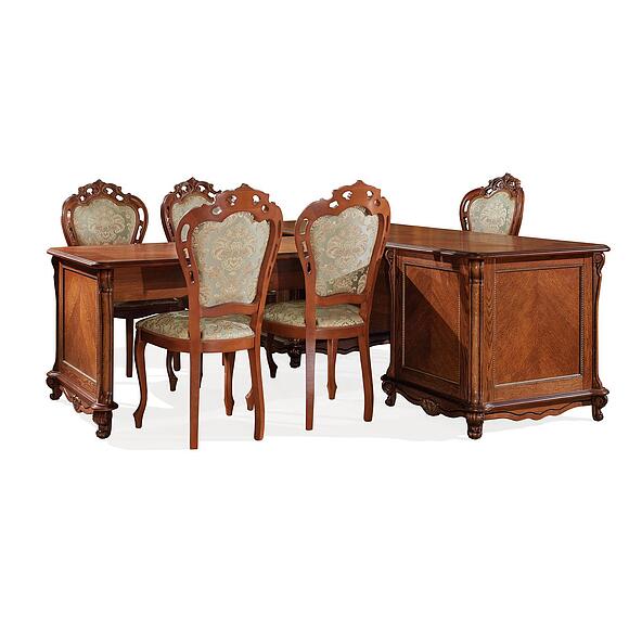 Стол письменный 2т «Алези» П1.350.2.05 (П395.05), Материал: Массив (дуб), Цвет: Античная бронза