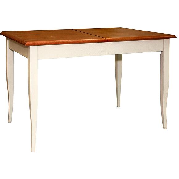 სასადილო მაგიდა «ალტი» პ6.490.4.24 (П490.24), ადგილი: დსპ+შპონი, ფერი: სპილოს ძვალი+თაფლისფერი