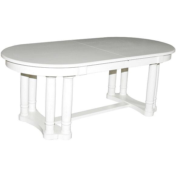 მაგიდა «ატლანტი რ» პ4.191.4.01 (П191.01), ადგილი: მდფ+შპონი, ფერი: სპილოს ძვლის ფერი