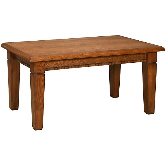 Стол журнальный «Верди» П4.487.0.01 (108.01), Материал: Массив (дуб), Цвет: Дуб рустикаль с патинированием