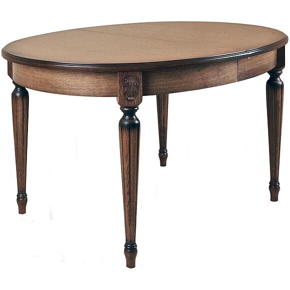 მაგიდა «მილანა 14» პ4.265.0.28(323.02), ადგილი: მასიური მუხა, ფერი: ბლისფერი