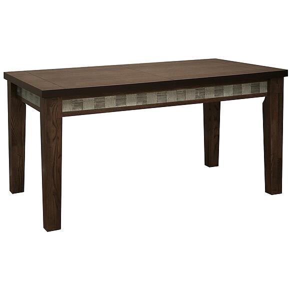 Стол «Тунис 1Р» П6.343.4.02 (П352.02), Материал: МДФ+шпон, Цвет: Венге с серебром (stol_tunis_1r_p352_02_venge.jpg) Стол «Тунис 1Р» П6.343.4.02 (П352.02), Материал: МДФ+шпон, Цвет: Венге с серебром